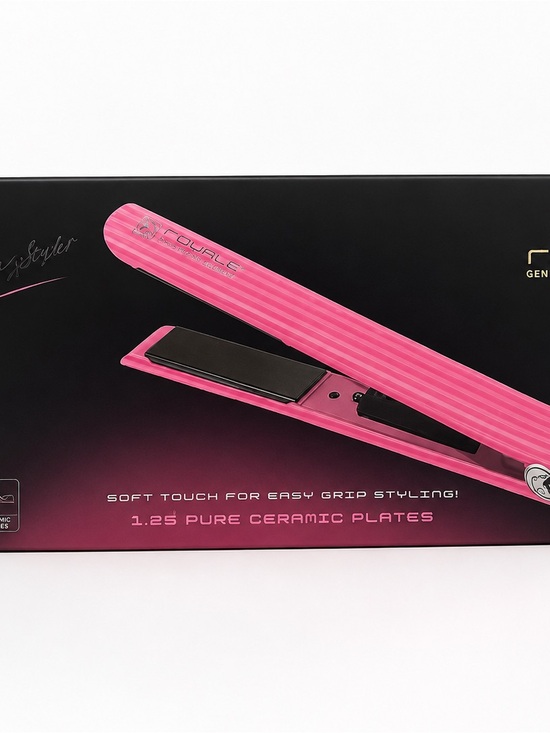 Royale Other - Pink 1.25" Ceramic Hair Straightener - Women's Styling Tool